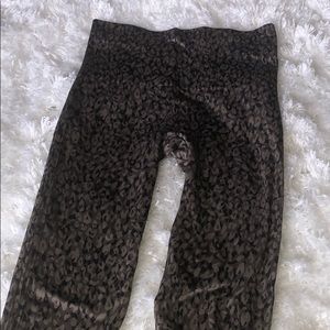 Spanx leopard leggings